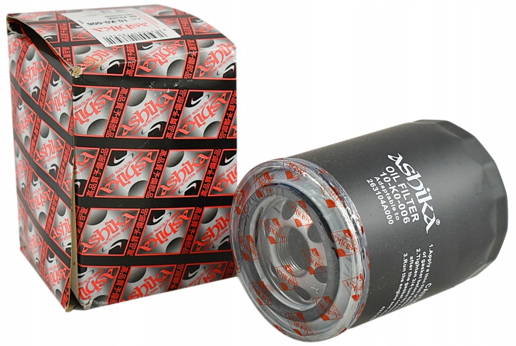 фото №1, Ashika фильтр масла hyundai h-1 2.5 crdi