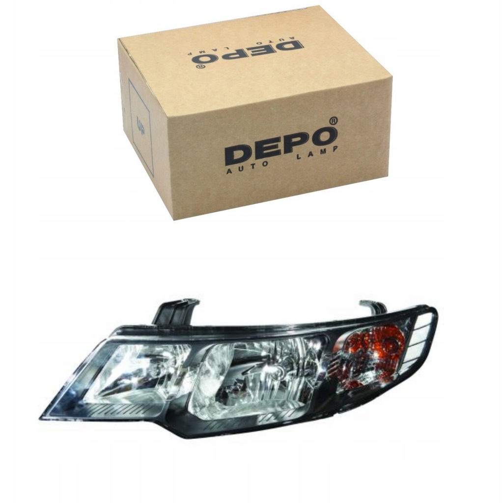 фото №1, Фара лампа права kia cerato i ii 2004-