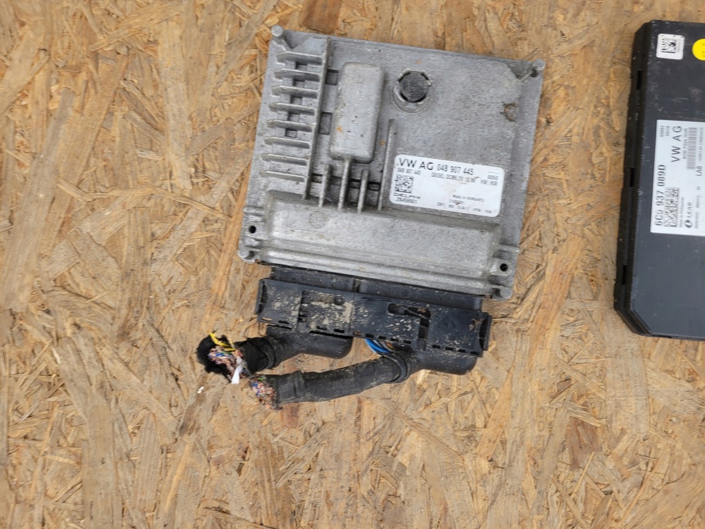 фото №8, Набор стартовый odpałka бортовой компьютер vw polo 6c0 1.4 6c0937089d