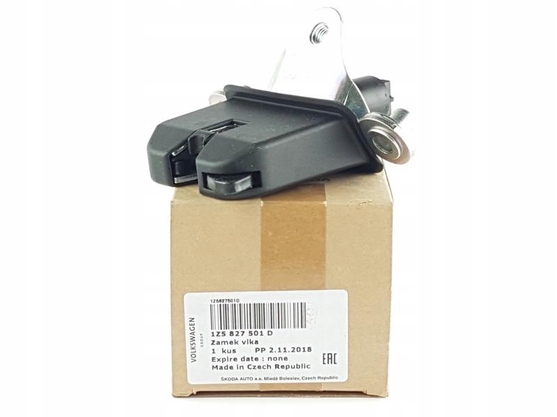 фото №14, Замок крышки багажника skoda octavia ii 1z5827501d