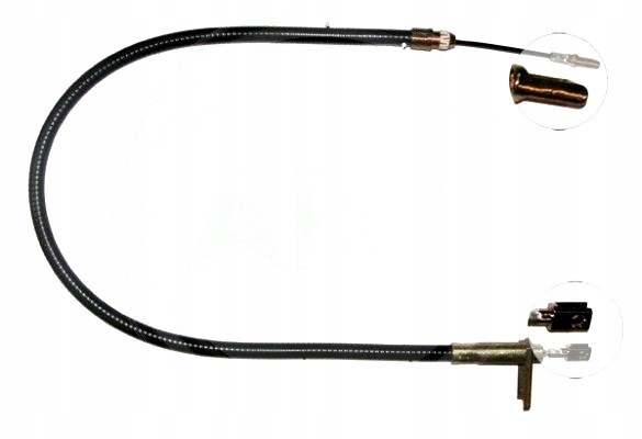 фото №2, Трос ручного mercedes clk c208 97-03 ліва