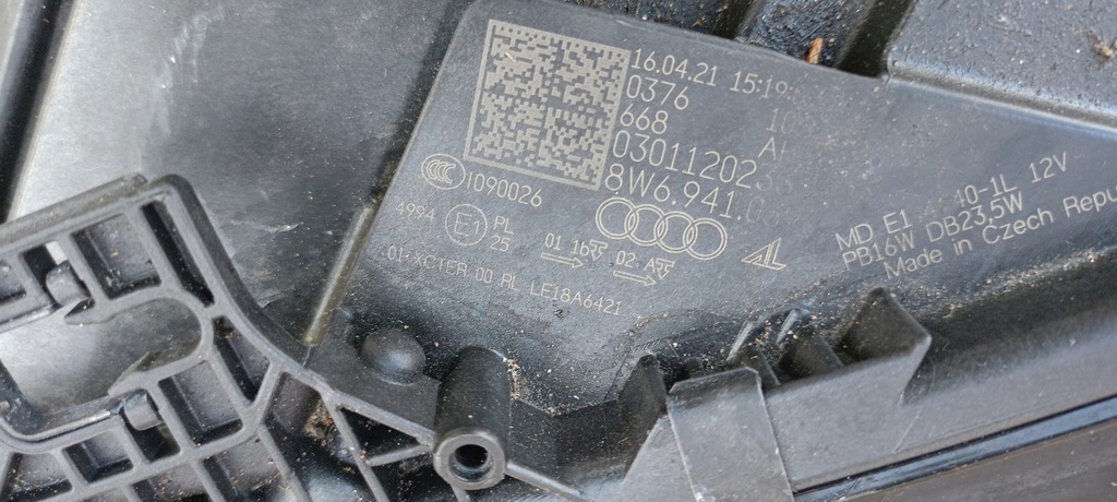 фото №11, Лампа перед передня ліва audi a5 s5 rs5 8w6 lift 19-23rok full led matrix