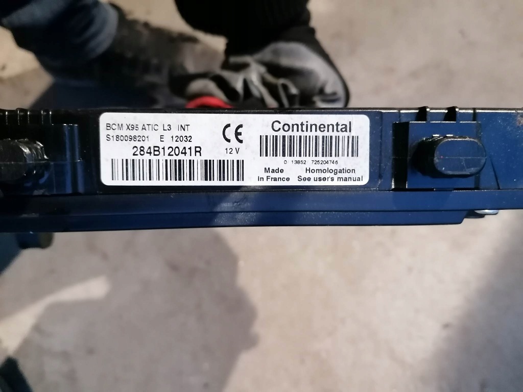 фото №2, Renault grand scenic iii lift 2.0 dci модуль bcm