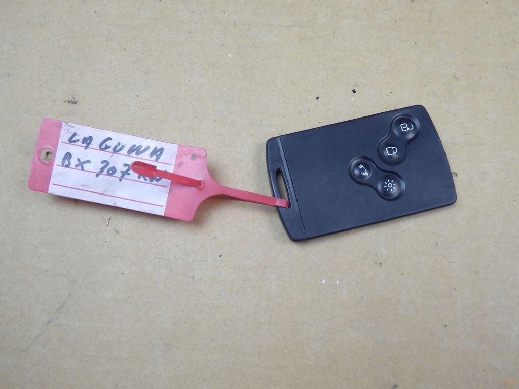 фото №1, Карта ключ pilot renault laguna ii 2