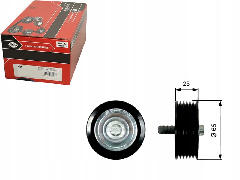 фото №1, Gates ролик направляющая ремень mercedes cls c218 c