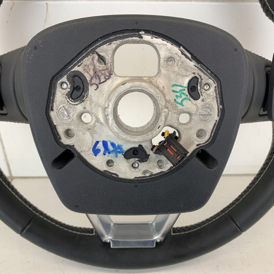 фото №13, Воздуховод многофункциональный подогрев кожа лепестки переключения кнопки audi sq7 4m s-line 17r