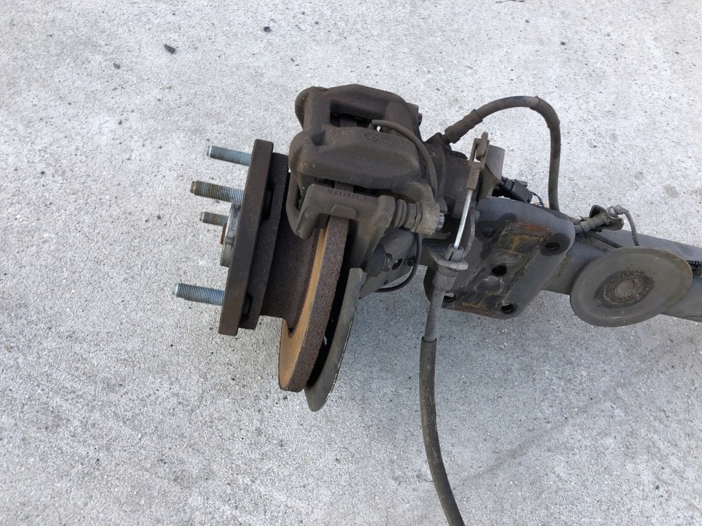 фото №8, Балка oś підвіска задня transit custom 12-17r.