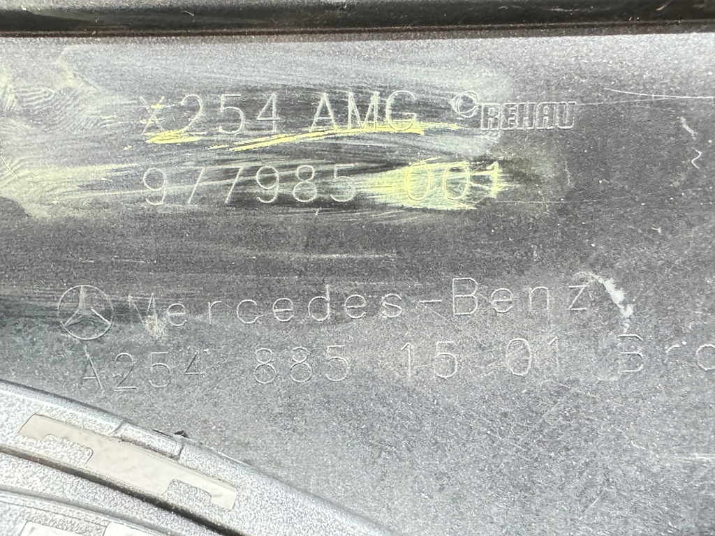 фото №15, Mercedes glc x254 a254 amg бампер перед передний решётка левая направляющая хороший