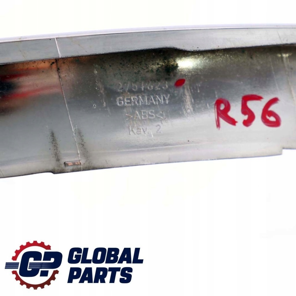 фото №10, Mini r55 r56 r57 молдинг решітка радіатора бампера перед хром