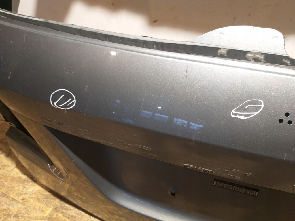 фото №6, Крышка багажника задняя mercedes ml w166