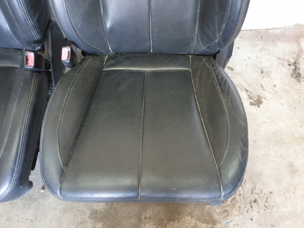 фото №6, Ssangyong rexton 1 i 04- 2,7 сиденье передний кожа водителя пассажира заднее сиденье