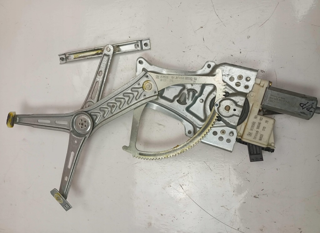 фото №1, Element механізму скло правий перед opel signum