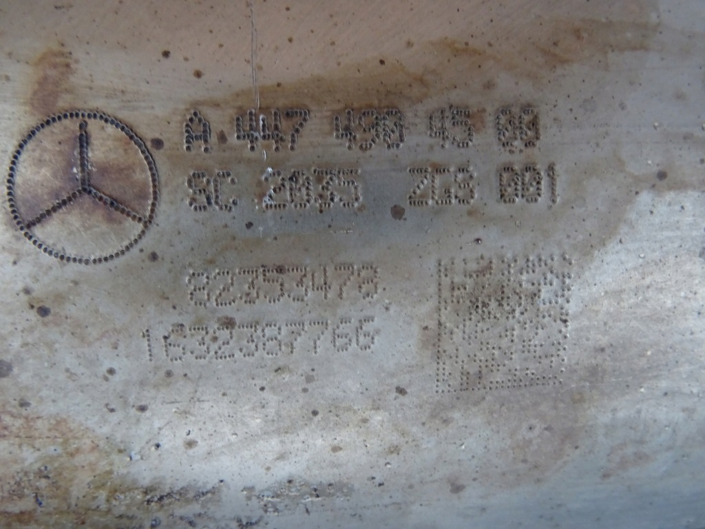 фото №4, Mercedes vito 447 1.6 катализатор выхлоп ad blue