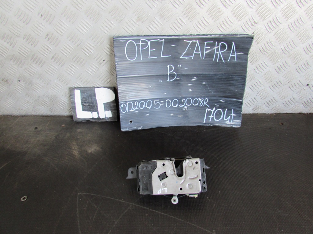 Купить Замок левый перед opel zafira b 05-08r 1.6b 13210748