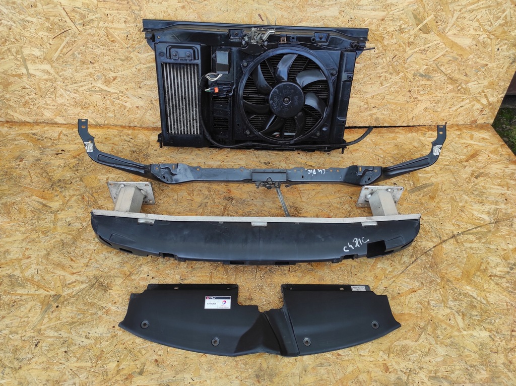 фото №8, Перед kompl капот бампер лампы citroen c4 picasso