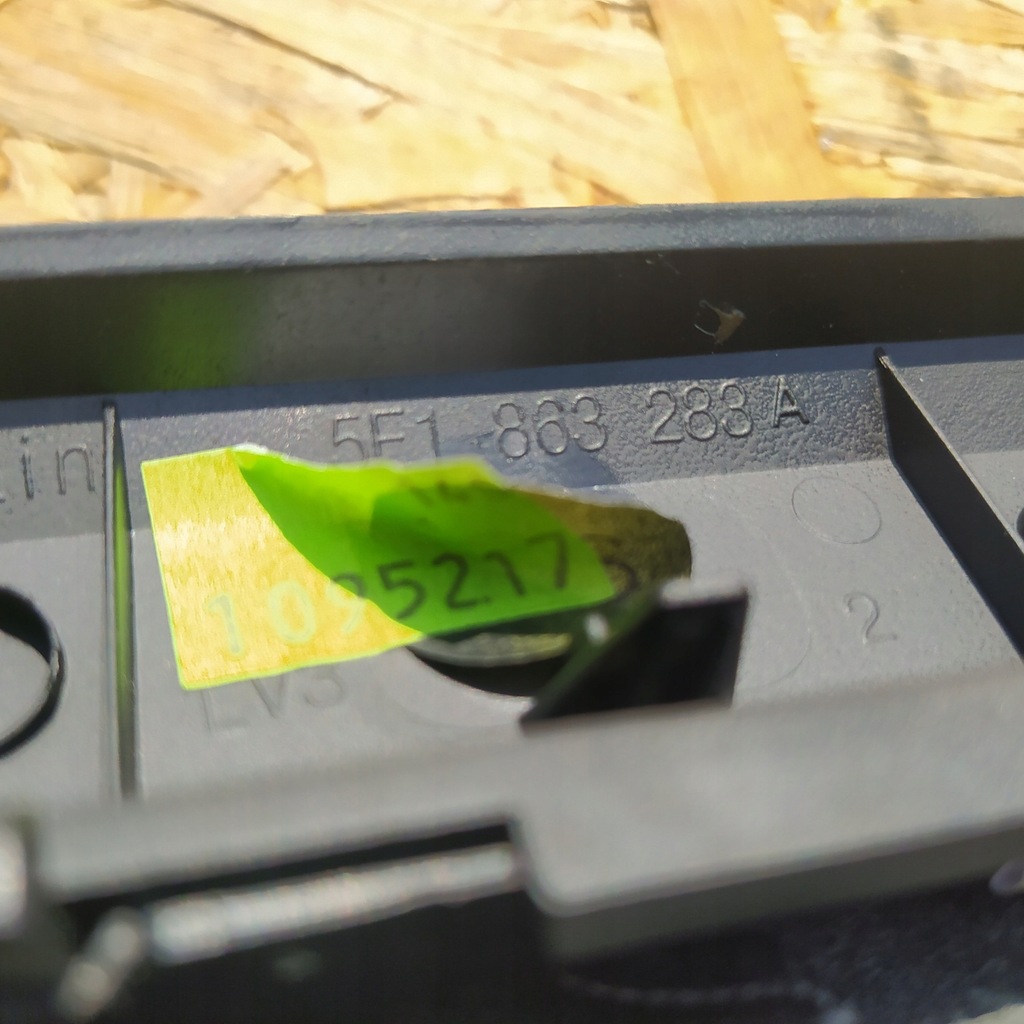 фото №6, Seat leon iii ручка переключения передач чехол 1.2 tsi 5f1863283a