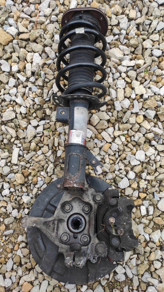 фото №4, Амортизаторна стійка поворотний кулак перед ліва ford fusion 2.5