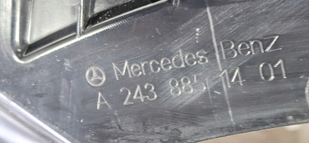 фото №14, Góra бампера решітка накладка решітка радіатора захист mercedes eqb w243 x243 2021 -