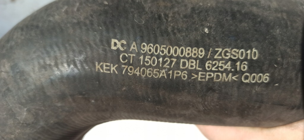 фото №8, Mercedes actros mp4 шланг труба wody a9605000889