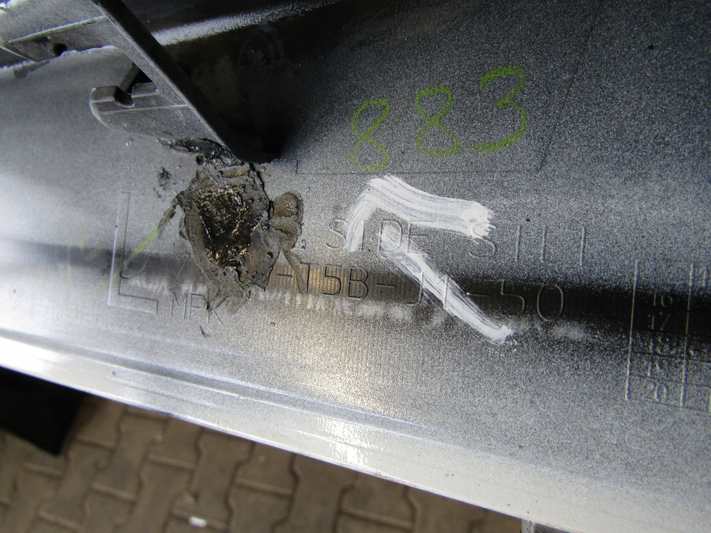 фото №12, Молдинг порог левая honda jazz fit gt sport 15- gk