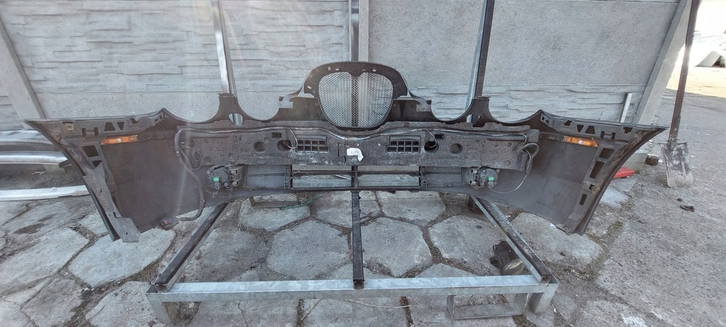 фото №11, Jaguar s-type fl 04- бампер передній з решітка омивачі pdc pef