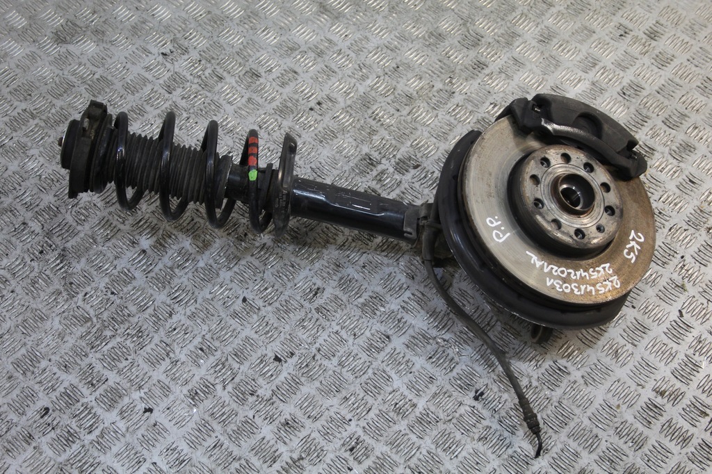 фото №1, Поворотний кулак амортизаторна стійка правий перед vw caddy 2k0 2k5