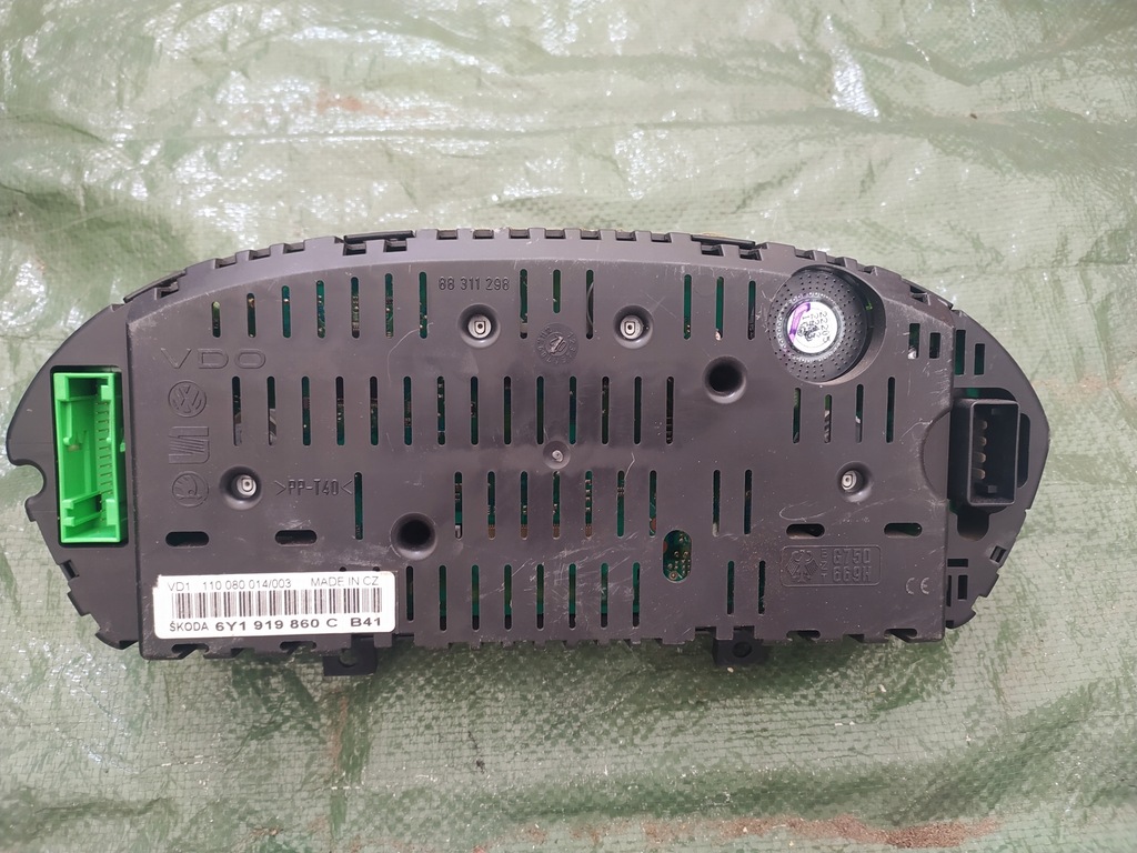 фото №5, 6y1919860c счетчик приборы skoda fabia i 1.4