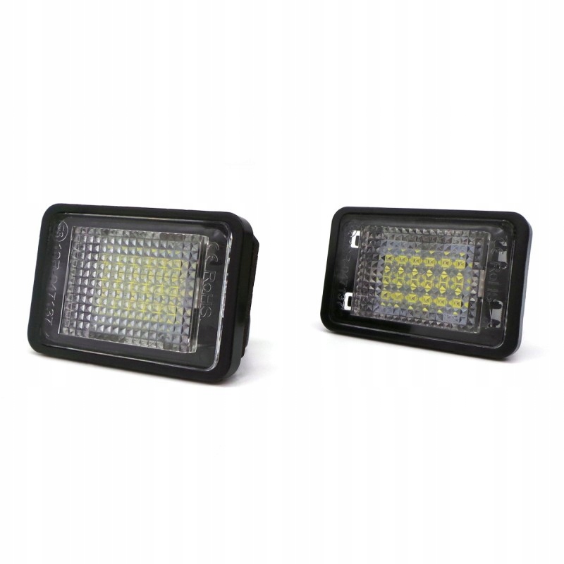 фото №11, Mercedes glk x204 лампа реєстрації led 2szt