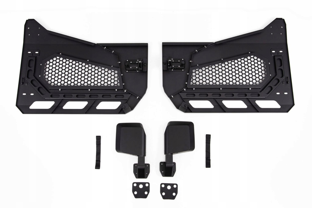 фото №12, Двері половинчасті kowbojki алюміній 5mm+ дзеркало jeep wrangler jk 07-17 4d