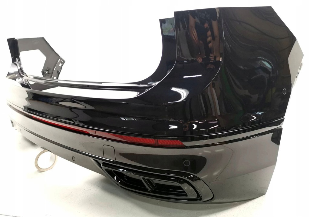 фото №14, Новый оригинальный номер бампер задняя vw tiguan ii r-line 6xpdc lc9x