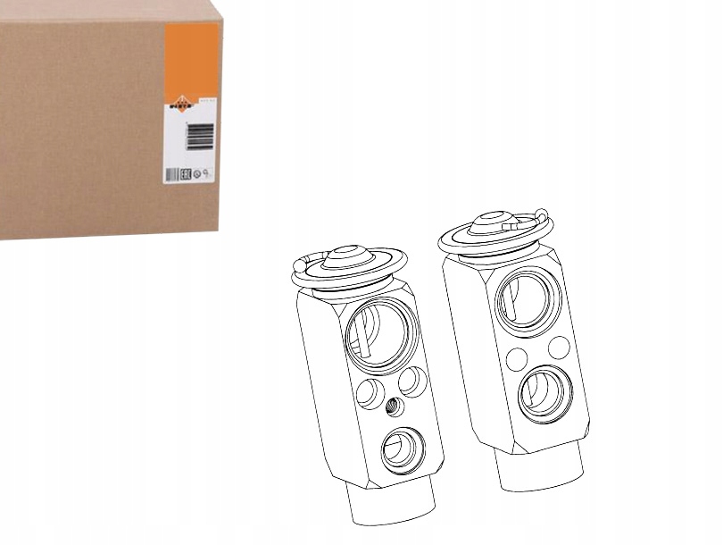 фото №1, Nrf 38400 клапан расширительный, кондиционер