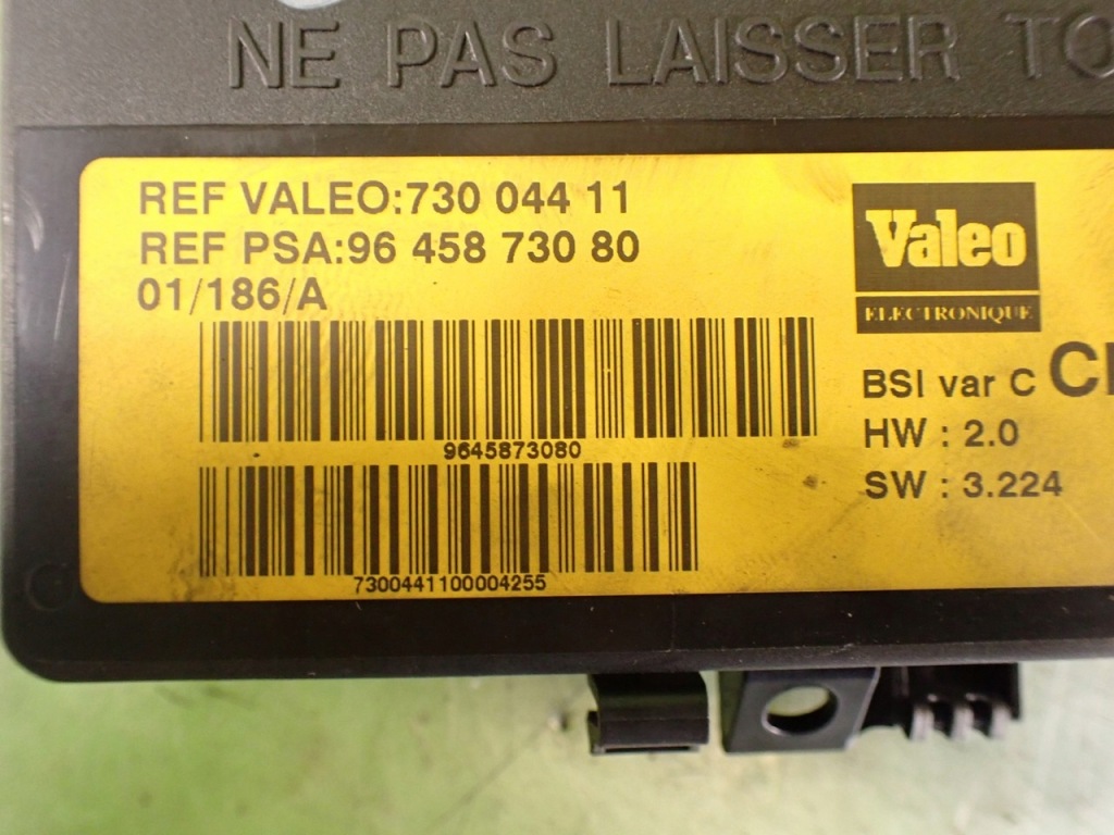 фото №4, Модуль bsi citroen xsara ii 1.4 b 01r