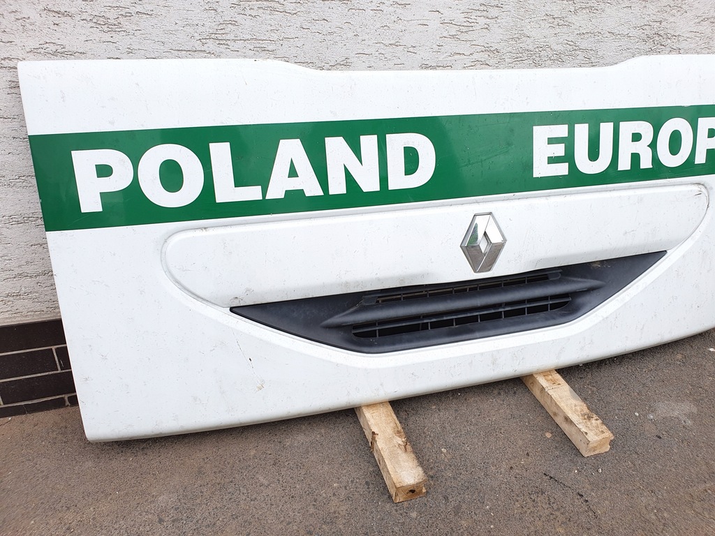 фото №2, Капот решітка радіатора передня білий решітка радіатора renault midlum