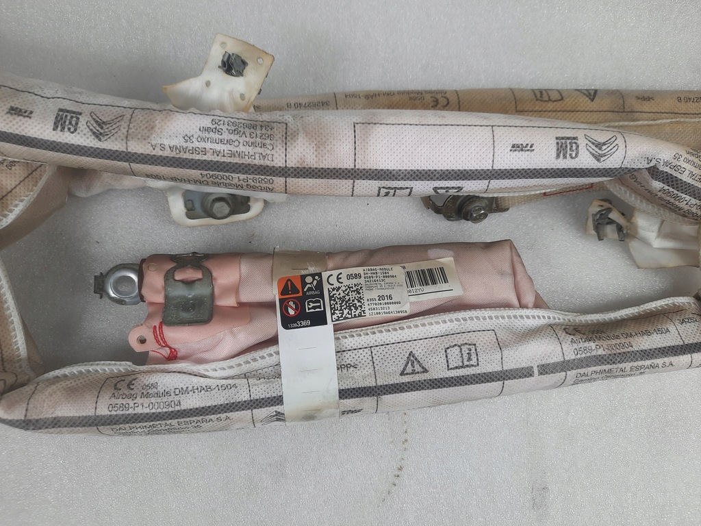 фото №7, Шторка безпеки подушка безпеки права оригінал opel crossland x
