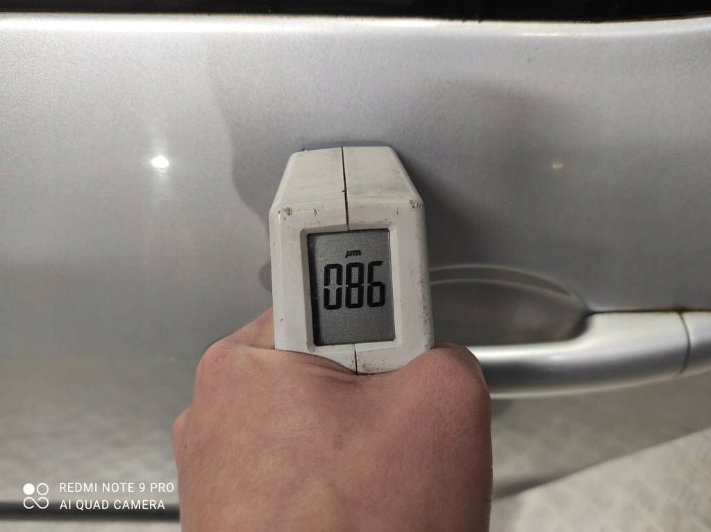 фото №5, Дверь задние левая задняя полный renault modus 2004-2012 цвет серебристый