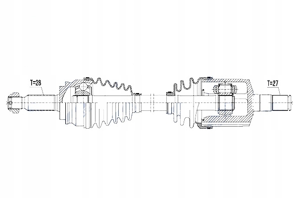 фото №10, Nty приводной вал приводная jeep compass patriot 2.0 2.4 14- atm левая