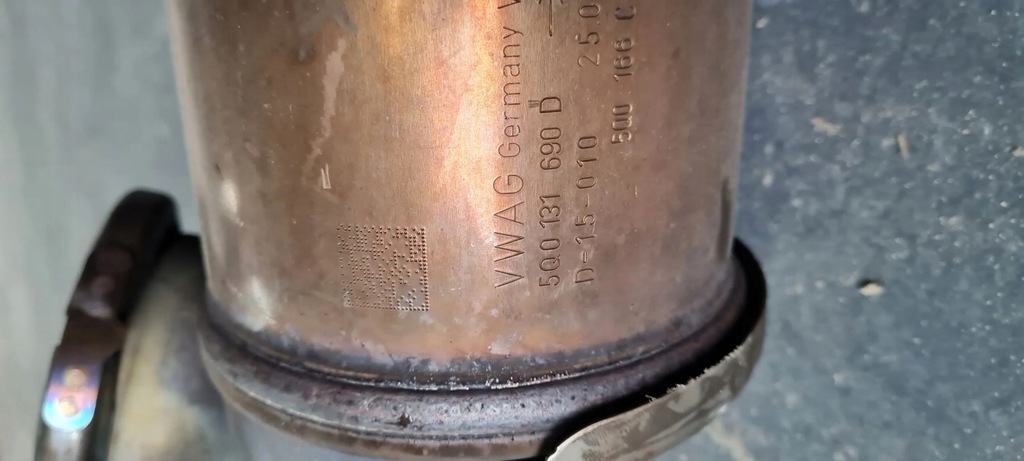 фото №11, S3 8v sedan a3 труба выхлопная катализатор 2.0 tfsi 5q0131701n 5q0131690d