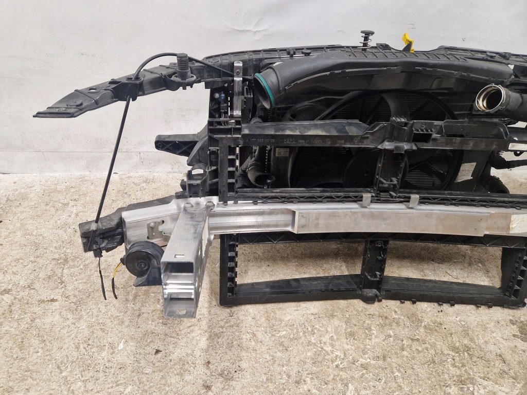 фото №6, Mercedes a-klasa a177 177 pas передний 1,3 усилитель радиатор демонтаж