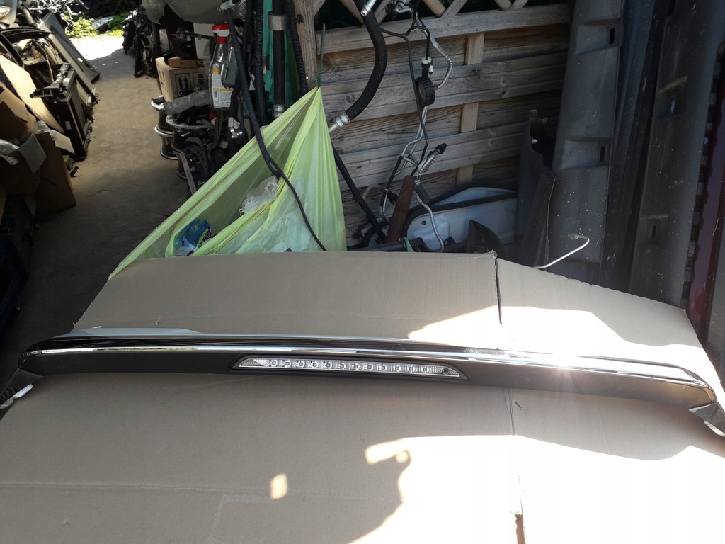 фото №1, Спойлер кришки хром peugeot 2008 ii