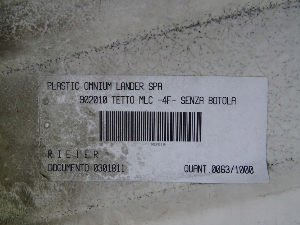 фото №5, Iveco eurocargo i 91-02 крыша панель крыша