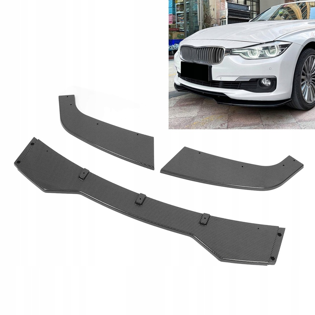 фото №15, Набор диффузор передний бампера губа бампера podbródek спойлер