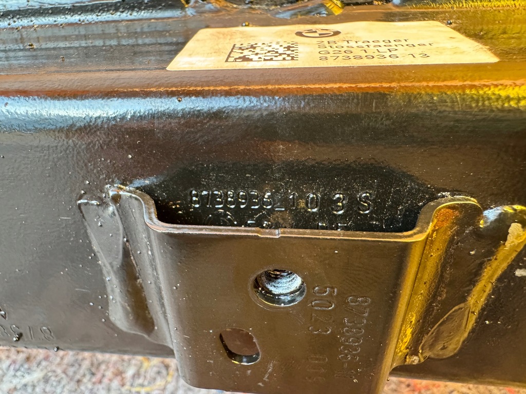 фото №13, Bmw i4 g26 gran coupe балка передня бампера передній перед 8738936-13