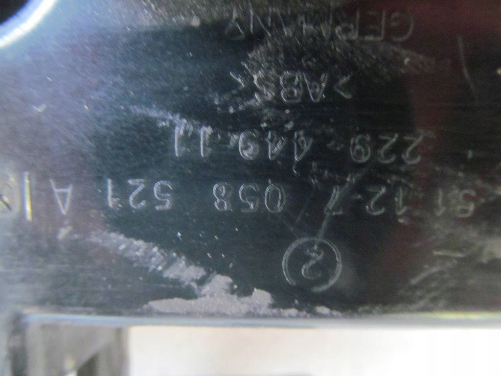 фото №8, Bmw 1 e81 e87 04-11 напрямна кронштейн середній бампера задня заднього c412