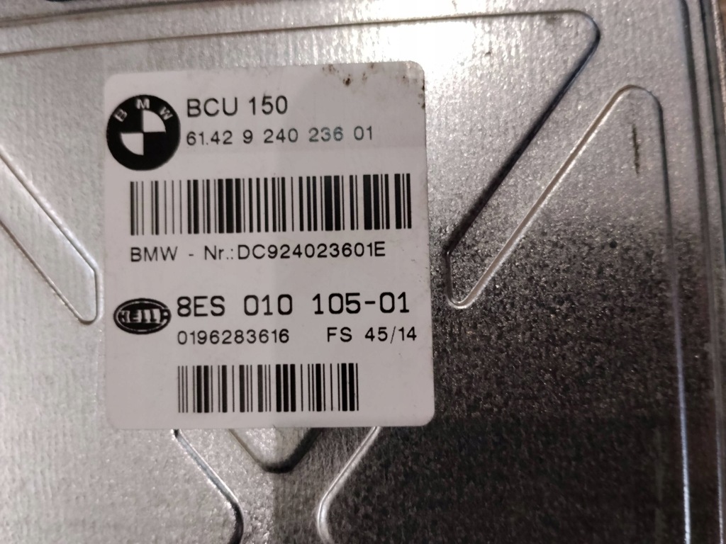 Модуль блок керування bcu заряджання акумулятор європа bmw 6 f12 f13 9240236 Доставка