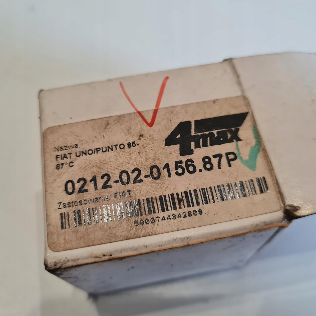 фото №7, Fiat uno panda cinquecento seicento doblo термостат 4max 0212-02-0156.87p
