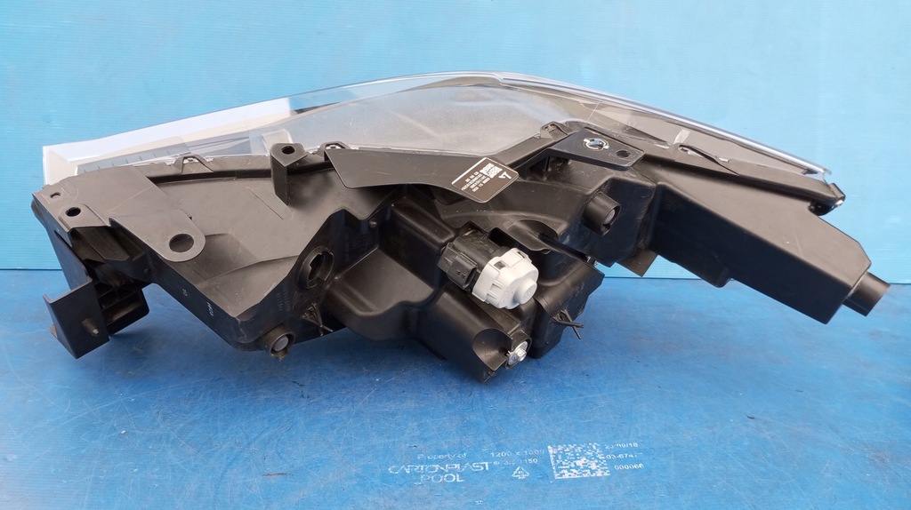 фото №10, Лампа правый перед 7 pin k124-51030 mazda cx5 cx-5 ii led eu k2442 kb8n51030