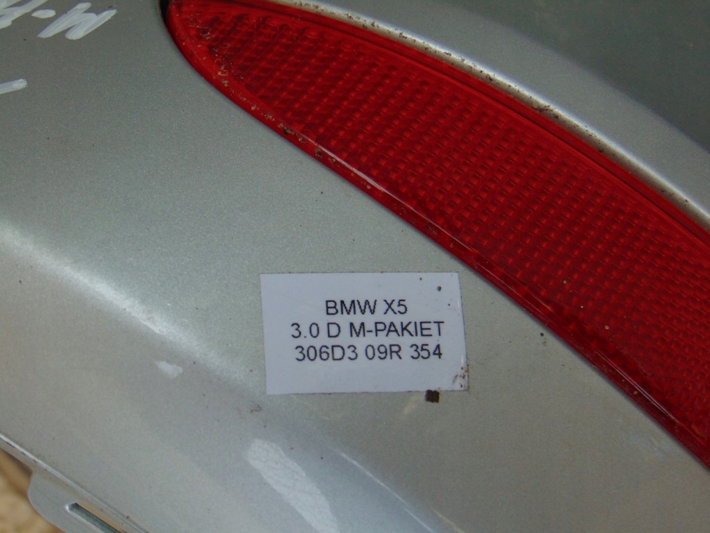фото №6, Бампер задняя задний bmw x5 e70 m-pakiet 354