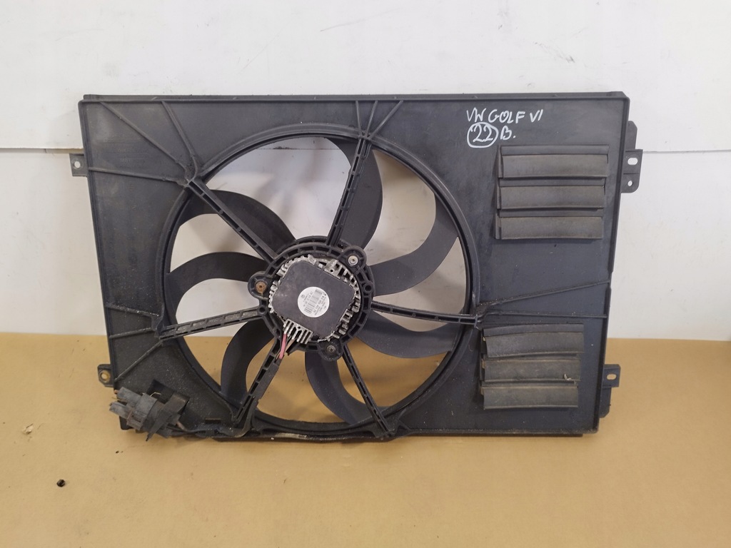 фото №5, Вентилятори корпус радіатора audi vw 1k0121205ac 1k0959455fb