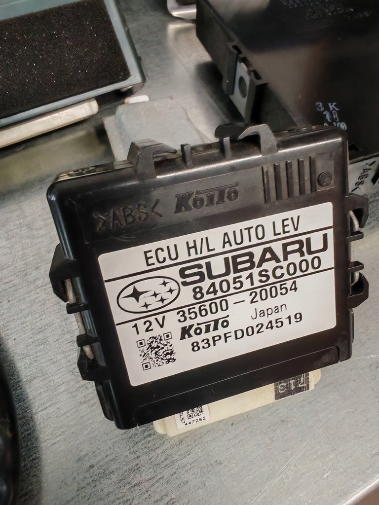 фото №7, Subaru forester sh iii бортовой компьютер / блок управления ecu i комплект ключей