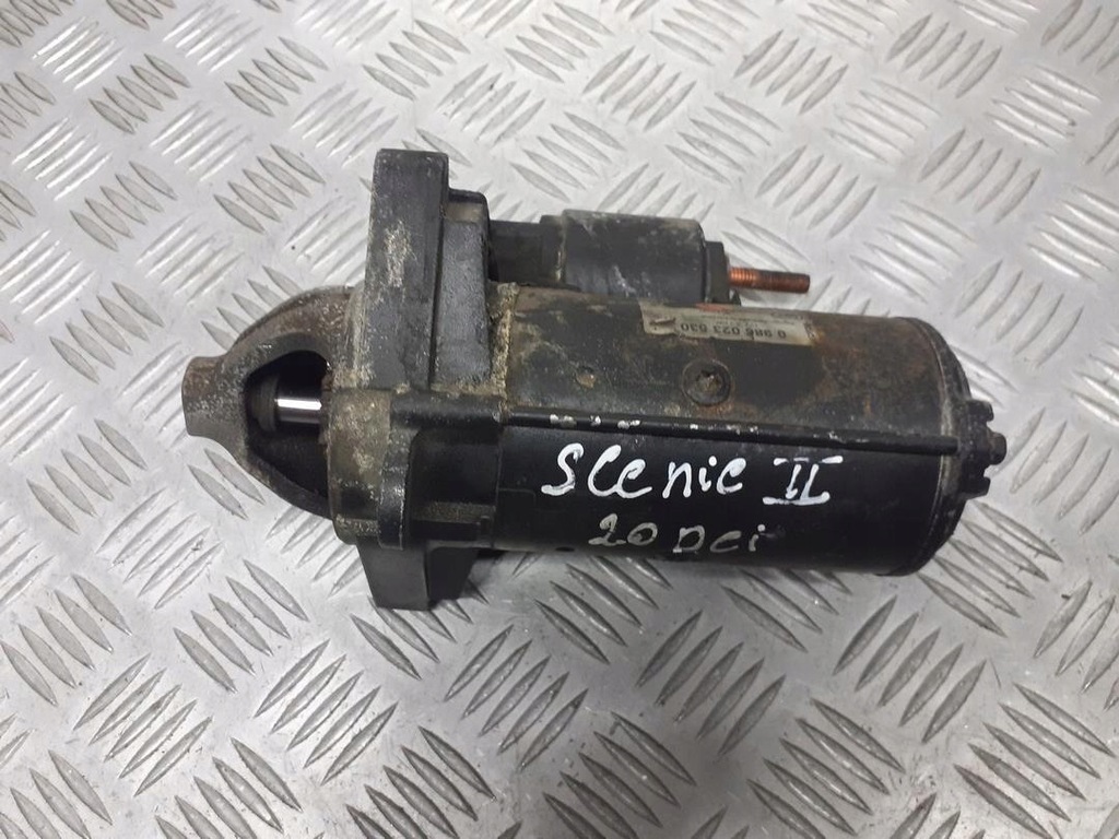 фото №1, Стартер renault scenic ii 2.0 dci 0986023530